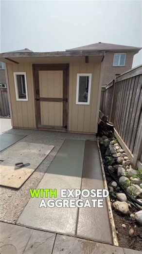 Exposed Aggregate Transformation | From Grass to Finished Concrete