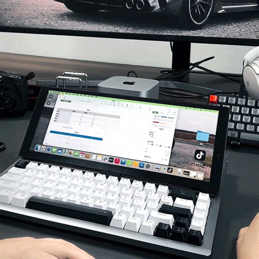 Bapaco Might be World's First All-in-One Keyboard PC, Has Ultrawide 12.3″ Touchscreen