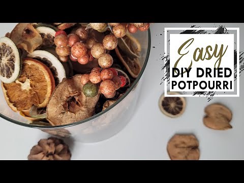 How To Make Potpourri | How To Dry Orange Slices | DIY Potpourri | Dried Flowers | Fall Lifestyle