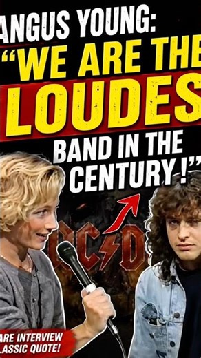 Angus Young Didn’t Hold Back In This Rare Interview😳 #shorts