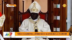 17-04-2025 | CAPUCHIN TV LIVE | HOLY THURSDAY | CHRISM MASS | HOLY FAMILY BASILICA NAIROBI | Capuchin Television Network