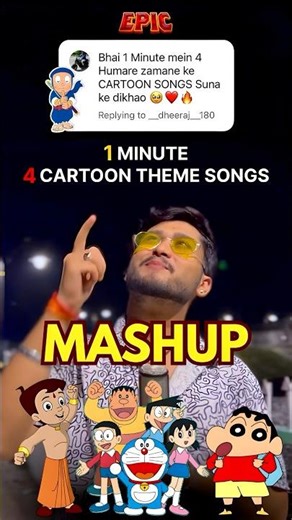 Nostalgia Cartoon Songs Mashup 😍 #mashup #doraemon #cartoonsongs #nostalgia #cartoon #shortsindia