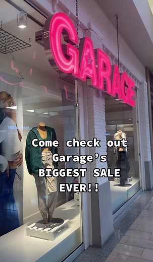 our Black Friday sale is LIVE! ✨ Shop our biggest sale of the year @ the link in bio #iweargarage #garagestylecrew