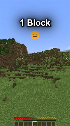 Camus | Minecraft builds on Instagram: "Minecraft 1 Block vs 100 Blocks Drop Jump 😰#minecraft #shorts #shorts #minecraft#shorts #minecraftedit #minecraftyoutuber #minecraftbuildings #minecraftcreations #minecraftbuilding #minecraftredstone #minecraftdesign #minecraftarchitecture #minecraftedits #minecraftfanart #minecraftbedrock #minecraftparty #minecraftdiaries #minecrafplaystation"