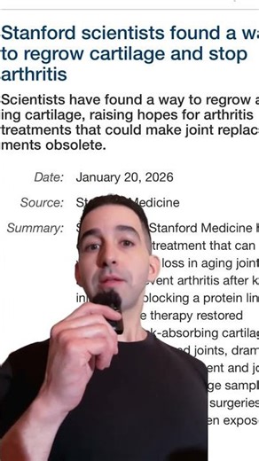 Osteoarthritis Breakthrough 2026: Regrowing Cartilage is now Possible