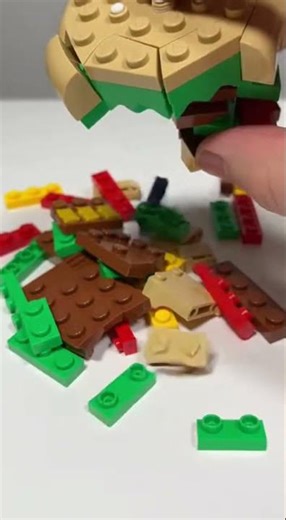 LEGO Burger Construction 🍔🧱