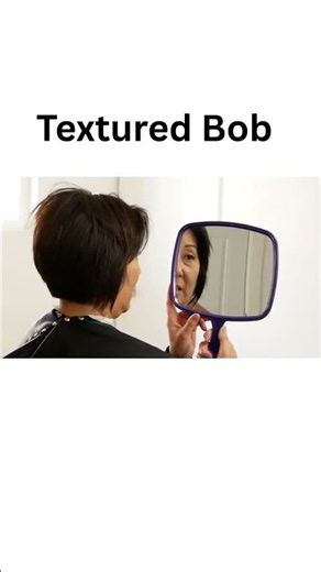 How To Cut A Bob With Textured Layers For An Edgy Look | Soft Outline Bob