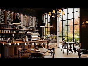 1990 Coffee Shop Jazz ☕🎷 | Vintage Café Vibes for Relax & Focus