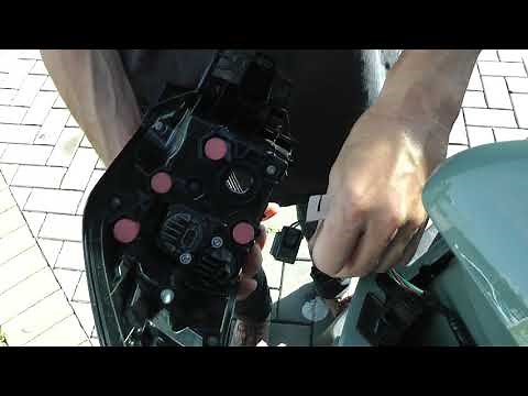 Toyota RAV4 (2019-2025): Rear/Tail Light Assembly Removal (Turn Signal Bulb Replacement).