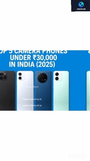 Top 5 best camera smartphone under 30000|#shorts