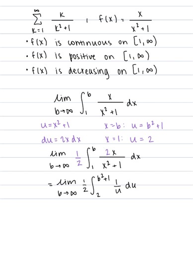 Integral Test for Divergence Explained
