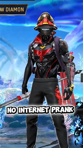 no internet prank on enemy 😁 #freefire #gaming #trending #shorts