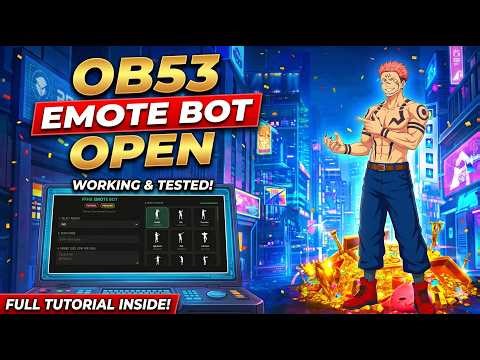FF EMOTE BOT WORKING ALL EMOTE UNLOCKED || FFHX || FFHX BOT