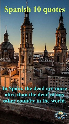 10 Famous Spanish quotes #shorts