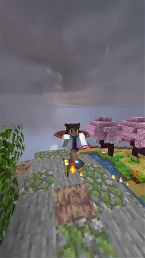 dallas S on Instagram: "From humble beginnings to towering trees, this Minecraft journey shows what's possible in 100 days! Even with a tornado on the horizon, progress perseveres. "It's just so amazing!" #Minecraft #OneBlockSurvival #Gaming #100Days #Tornado #MeepsProblem #SurvivalGaming #MinecraftChallenge"