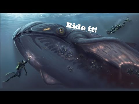Subnautica Below Zero: Riding and interacting with the Glow Whale