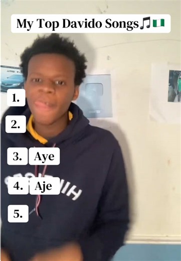 Top 5 Best Songs Of Davido👀🌟#davido #afrobeats #africantok #burnaboy #explorepageviral