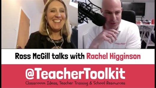 🎙️ A Conversation with Rachel Higginson by @TeacherToolkit | Ross McGill