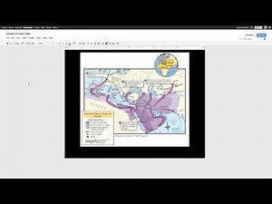 How to use Google Draw to annotate blank maps