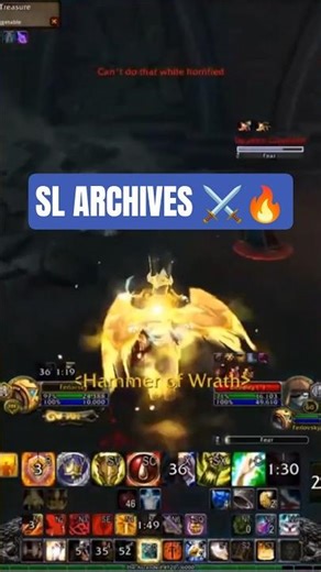 SHADOWLANDS MOMENT ⚡🔥 #wowshorts