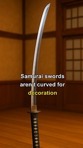Why Samurai Swords Are Curved #Samurai #katana #japan #japanese #japanculture | Samurai