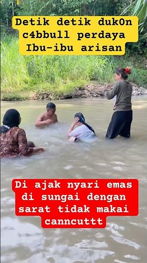 Rituals to make it quicker! Invite your neighbor's wife to join you at the river.