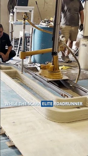 Construction 3D Printing with the Scara Elite Roadrunner & Mai Multimix