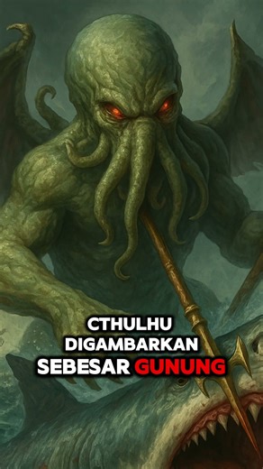 Cthulhu🐙 vs Megalodon🦈 Siapa Raja Laut👑🌊Terdalam#Cthulhu #Megalodon #MonsterLaut