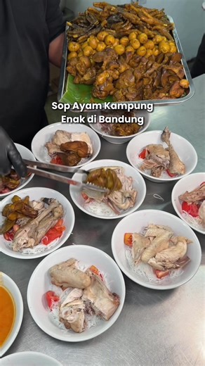 Sop Ayam Kampung Paling Rame di Bandung