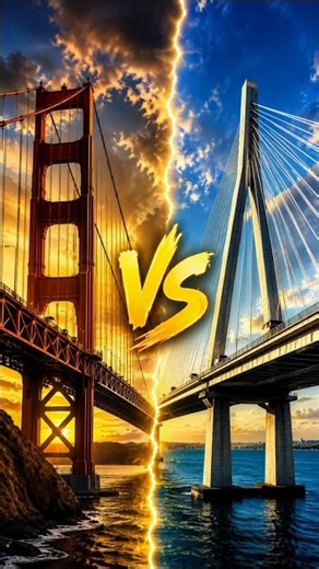 Suspension Bridge vs Cable-Stayed Bridge 🌉 | Which Bridge is Better? 🤯 #shorts