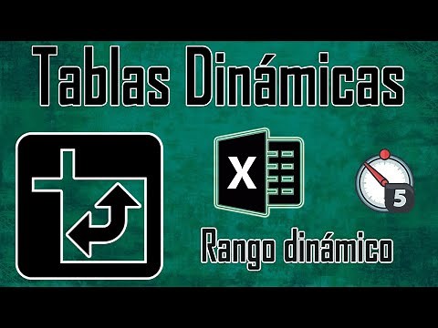 👉Como crear un RANGO DINÁMICO en EXCEL ✅ ACTUALIZA tu TABLA DINÁMICA | RÁPIDO⌚ 2022