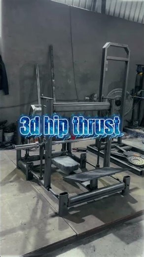 3D Hip Thrust Machine | Ultimate Glute Builder for Maximum Strength & Shape | FZ Fitness Factory