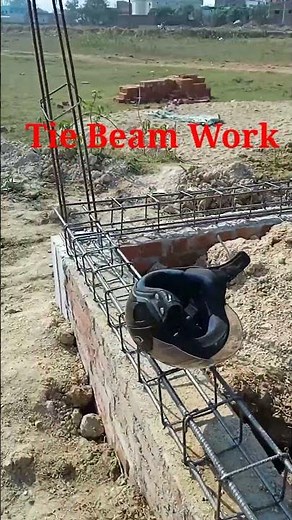 Tie Beam Work, Tiebeam reinforcement details, Tiebeam rod details #shorts #tiebeam #beam