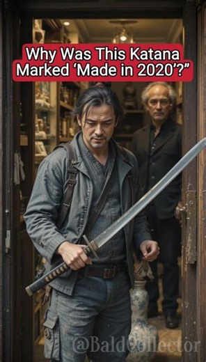 The Samurai Sword With a Shocking Secret🔒#shorts