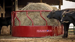 5.3K views · 18 reactions | It's What's New Wednesday! This TARTER® Hay feeder is great for keeping hay from blowing away! The S-Bar design helps keeps cows where they should be, outside of the feeder. For details, click here: https://bit.ly/3i4FaxE | Agri Supply | Facebook