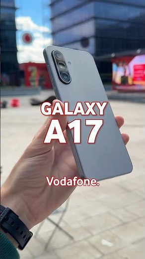 Vente a Vodafone y llévate el Galaxy A17 por 0€ con el plan más completo