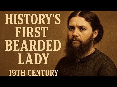 “Who Was the First Bearded Woman in History?” Untold Stories. #history #BeardedLady #usa #uk