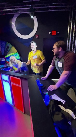Your office party just leveled up ⬆️ Forget awkward icebreakers. Bring your team together with Great Big Game Show! A fast-paced, laugh-out-loud competition that turns “meh” meetings into “remember when” moments. 🏆 Easy to book. Impossible to forget! | Great Big Game Show