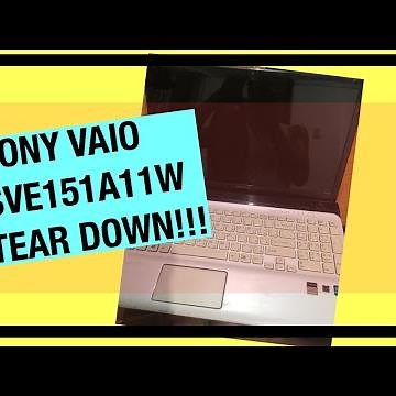 Sony Vaio Laptop SVE15 Disassembly #ryanstechroom