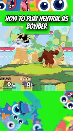 How To Play Neutral As Bowser #bowser #ssbm #melee