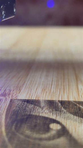 Laser Engraving bamboo 🔥#laserengraving #laser #snapmaker #quality