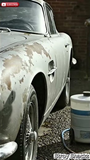 Abandoned 1964 Aston Martin DB5 Part 1 Restoration | Satisfying ASMR Rebuild #restoration #shorts