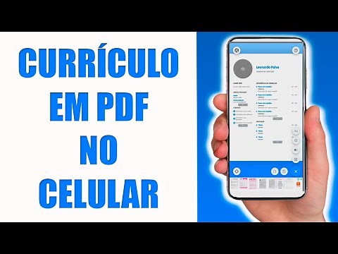 COMO FAZER CURRÍCULO EM PDF NO CELULAR | Passo a Passo!