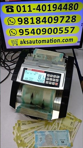 How to Detect Fake Notes Instantly: Using a Professional Note Counting Machine Explained 💡❌📝 #shorts