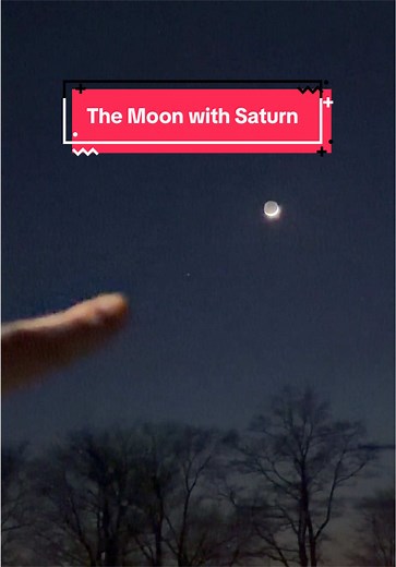 Moon and Saturn Together Tonight: A Telescope View