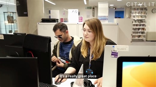 Meet Laura, our Student Centre & Library Assistant at City Lit. She joined us in 2023 after graduating from UCL in Library and Information Studies. In this video, Laura shares what she loves most about her role: supporting students and being part of a vibrant learning community. 💬 Curious about what it’s like to work at City Lit? Explore our career opportunities: https://www.citylit.ac.uk/about-us/career-opportunities | City Lit