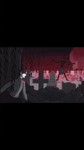 Masky and Zalgo in pixel art - timelapse 2024