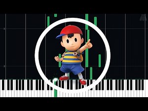 House - EarthBound Beginnings - Easy Piano Tutorial