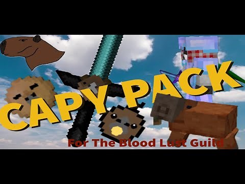 CAPYBARA Texture pack Minecraft