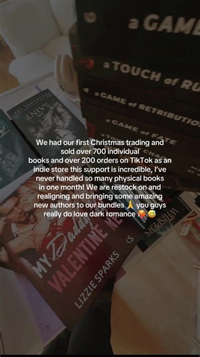 Thank you for supporting indie authors indie stores and indie publishers 🙏 ❤️#booktok #tiktokshop #smallbusiness